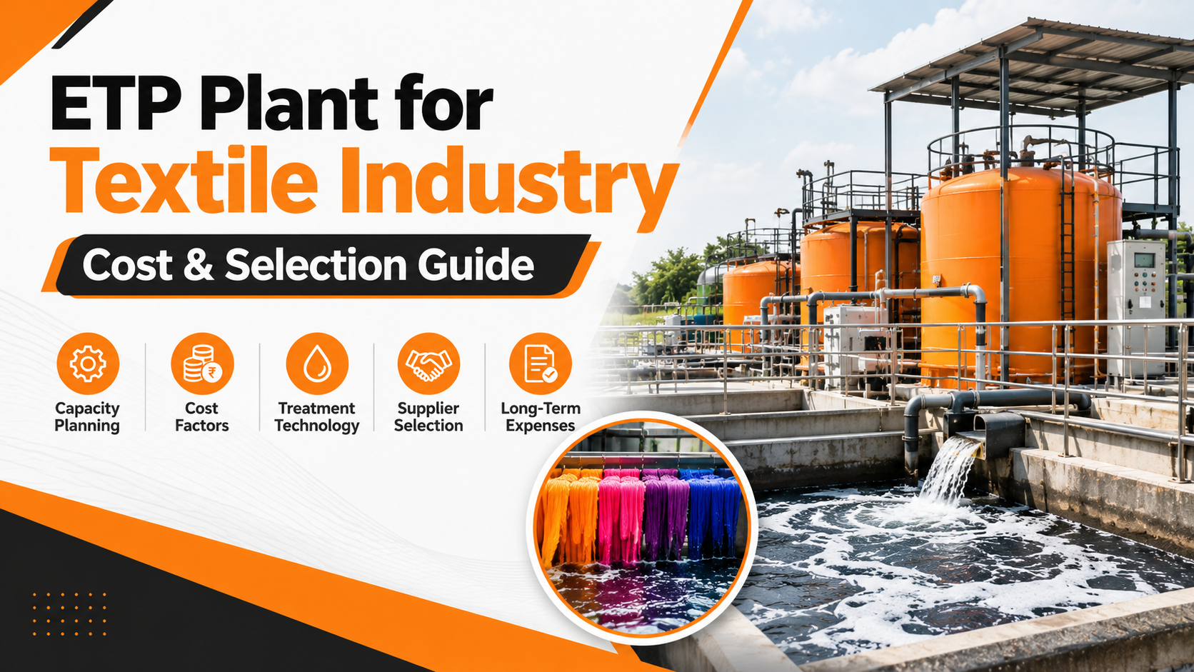 How to Choose the Right ETP Plant for a Textile Factory